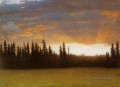 Kalifornien Sonnenuntergang Albert Bierstadt